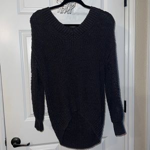 Navy blue American Eagle V-neck sweater